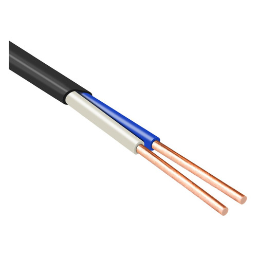 

Кабель ЭлПроКабель ВВГП-нг(А) LS 2x1.5мм2 20м ГОСТ медь черный
