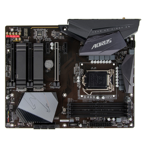 фото Материнская плата gigabyte b460 aorus pro ac, lga 1200, intel b460, atx, ret