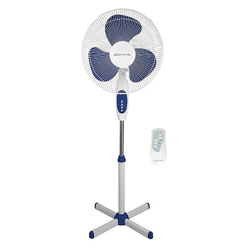 

Вентилятор напольный POLARIS PSF 2840 RC, белый и синий, PSF 2840 RC