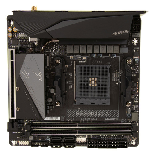 фото Материнская плата gigabyte b550i aorus pro ax, socketam4, amd b550, mini-itx, ret