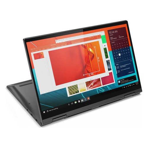 фото Ноутбук-трансформер lenovo yoga c740-14iml, 14", ips, intel core i7 10510u 1.8ггц, 16гб, 1тб ssd, intel uhd graphics , windows 10, 81tc00dlru, серый