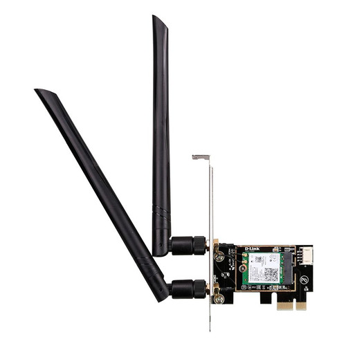 

Сетевой адаптер WiFi D-Link DWA-X582/RU/A1A PCI Express x1, Черный, DWA-X582/RU/A1A