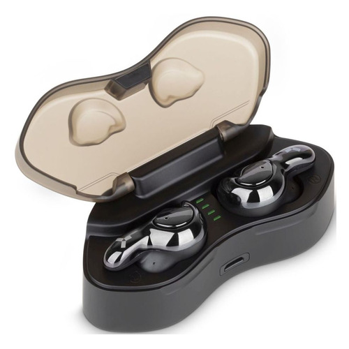 Наушники с микрофоном Accesstyle Darkblack, Bluetooth, вкладыши, черный