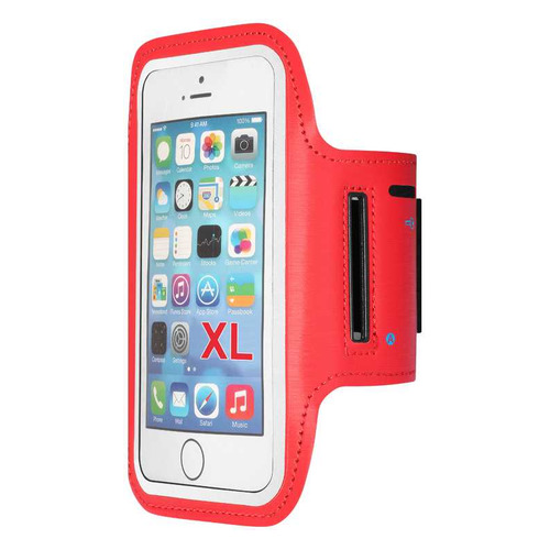 фото Чехол-повязка df sportcase-02, для универсальный 5.5-6.5", красный [df sportcase-02 (red)]