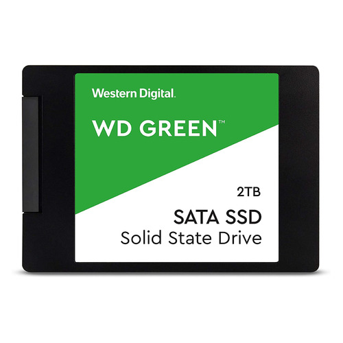 

SSD накопитель WD Green WDS200T2G0A 2ТБ, 2.5", SATA III, WDS200T2G0A