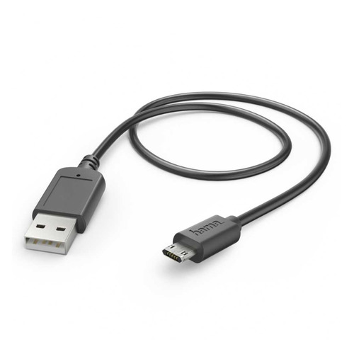 

Кабель HAMA microUSB (m), USB 2.0 (m), 1.4м, MFI, черный [00173675]