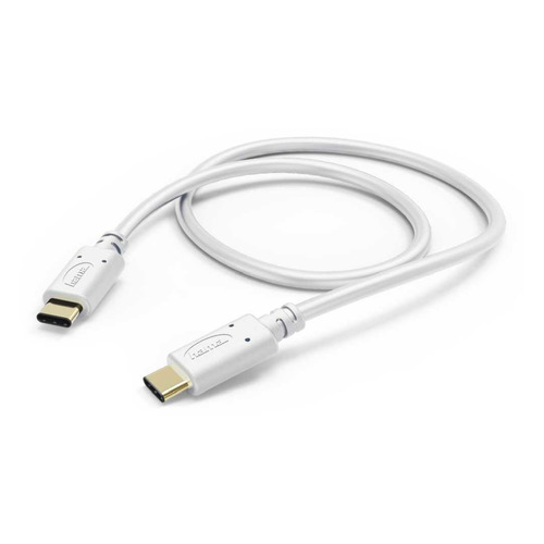 

Кабель HAMA USB Type-C (m), USB Type-C (m), 1.5м, MFI, белый [00183328]
