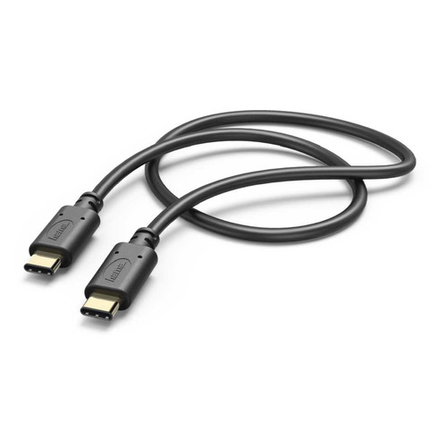 

Кабель HAMA USB Type-C (m), USB Type-C (m), 0.2м, MFI, черный [00183333]