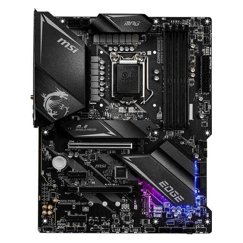 фото Материнская плата msi mpg z490 gaming edge wifi, lga 1200, intel z490, atx, ret