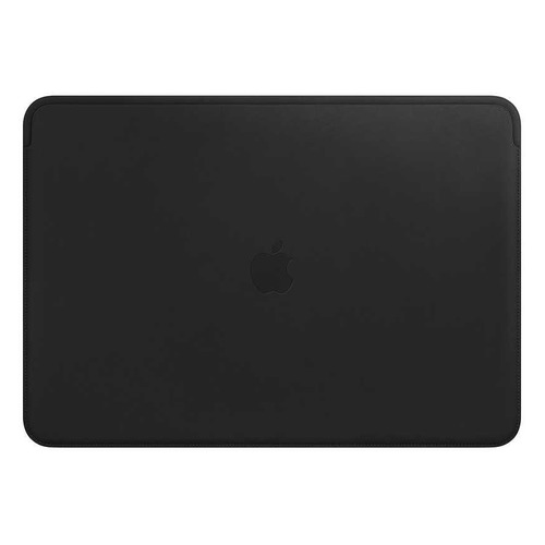 фото Чехол для ноутбука 15" apple leather sleeve, черный, macbook pro 15 [mtej2zm/a]