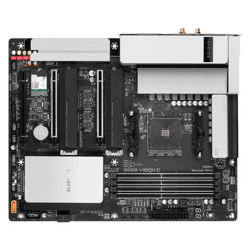 

Материнская плата GIGABYTE B550 VISION D, SocketAM4, AMD B550, ATX, Ret, B550 VISION D