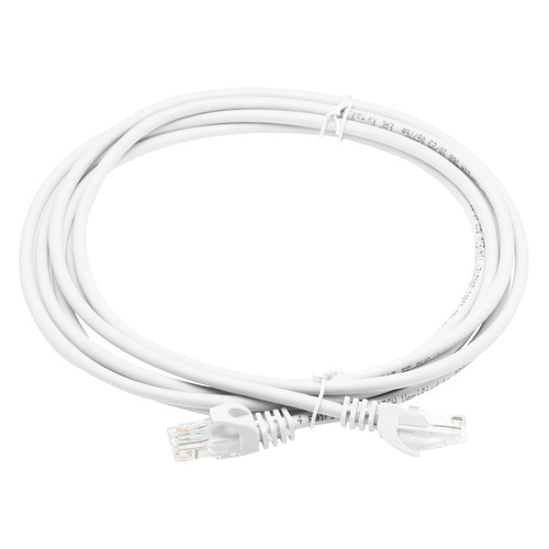 фото Патч-корд itk (pc01-c5eu-3m-g) вилка rj-45-вилка rj-45 кат.5е 3м серый пвх