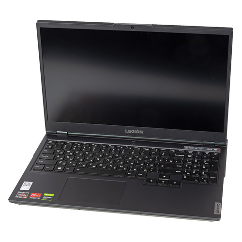 фото Ноутбук lenovo legion 5 15arh05, 15.6", ips, amd ryzen 5 4600h 3.0ггц, 8гб, 512гб ssd, nvidia geforce gtx 1650 ti - 4096 мб, windows 10, 82b5006tru, черный