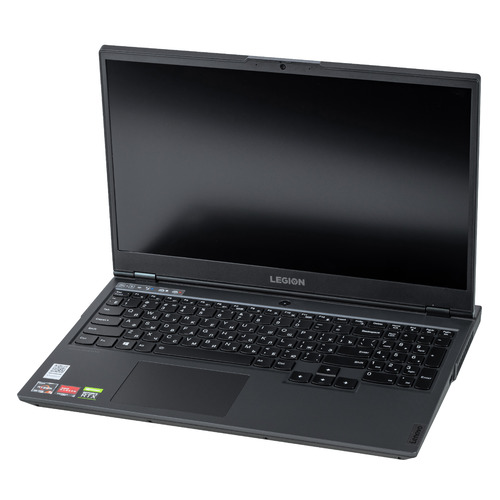 фото Ноутбук lenovo legion 5 15arh05h, 15.6", amd ryzen 5 4600h 3.0ггц, 16гб, 512гб ssd, nvidia geforce rtx 2060 - 6144 мб, free dos, 82b1000srk, черный