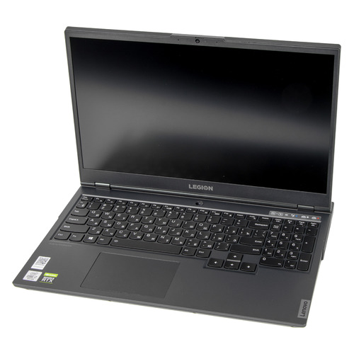 фото Ноутбук lenovo legion 5 15imh05h, 15.6", intel core i7 10750h 2.6ггц, 8гб, 512гб ssd, nvidia geforce rtx 2060 - 6144 мб, windows 10, 81y60097ru, черный