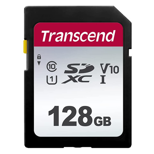 

Карта памяти SDXC UHS-I U3 Transcend 512 ГБ, 100 МБ/с, Class 10, TS512GSDC300S, 1 шт., TS512GSDC300S