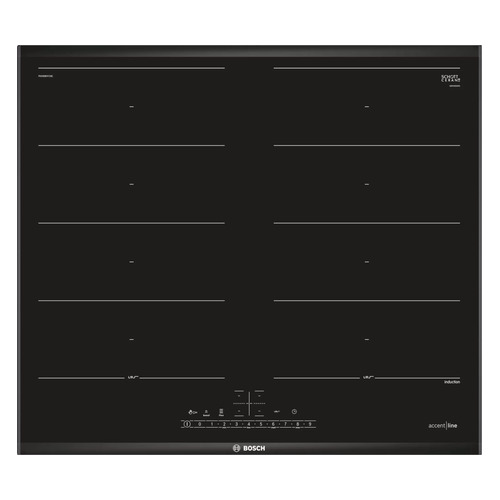 фото Индукционная варочная панель bosch pxx695fc5e, индукционная, независимая, черный