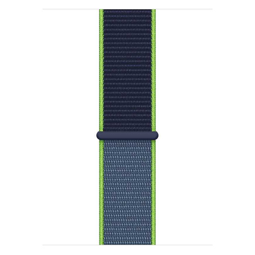 

Ремешок Apple Sport Loop для Apple Watch Series 3/4/5/6/SE лайм неон (MXMV2ZM/A) 44мм, Sport Loop