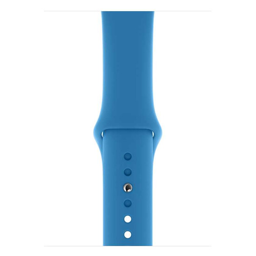 

Ремешок Apple Sport Band для Apple Watch Series 3/4/5/6/SE/7, синяя волна [mxp02zm/a], Sport Band
