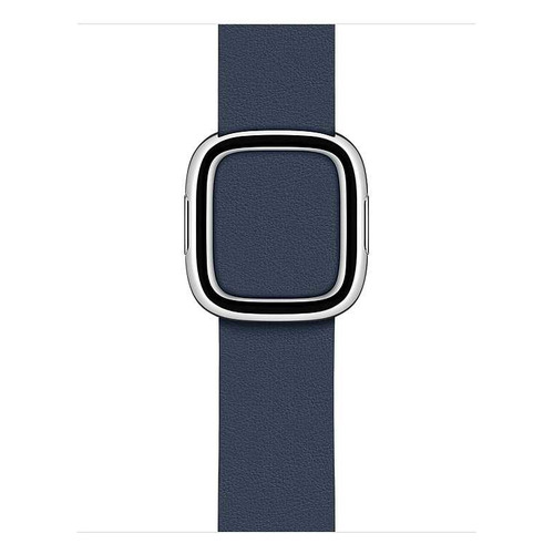 

Ремешок Apple Modern Buckle для Apple Watch Series 3/4/5/6/SE/7, синяя пучина [mxpe2zm/a], Modern Buckle