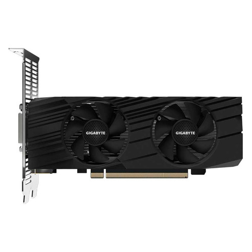 

Видеокарта GIGABYTE NVIDIA GeForce GTX 1650 , GV-N1656D6-4GL, 4ГБ, GDDR6, Low Profile, Ret