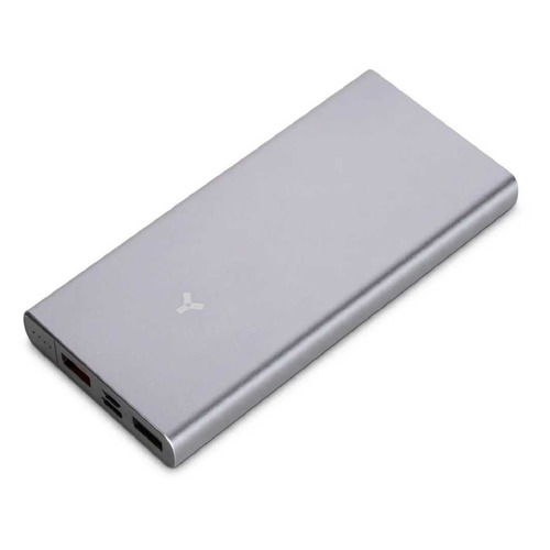 фото Внешний аккумулятор (power bank) accesstyle charcoal ii 10mpqp, 10000мaч, серебристый noname