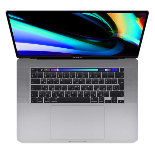 

Ноутбук APPLE MacBook Pro 16", IPS, Intel Core i9 2.4ГГц, 16ГБ, 512ГБ SSD, Radeon Pro 5300M - 4096 Мб, macOS, Z0XZ006P9, серый