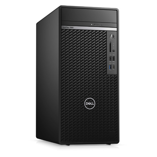 фото Компьютер dell optiplex 7080, intel core i7 10700k, ddr4 16гб, 512гб(ssd), nvidia geforce gtx 1660 super - 6144 мб, dvd-rw, cr, windows 10 professional, черный [7080-7663]