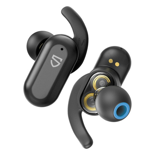 Наушники с микрофоном SoundPeats TWS Truengine 2, Bluetooth/USB Type-C, вкладыши, черный