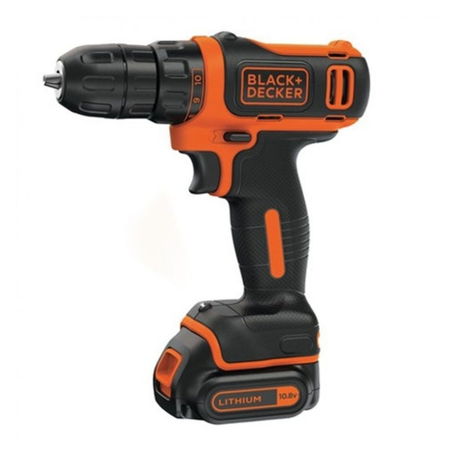 фото Дрель-шуруповерт black & decker bdcdd12kb-qw, 1.5ач, с двумя аккумуляторами