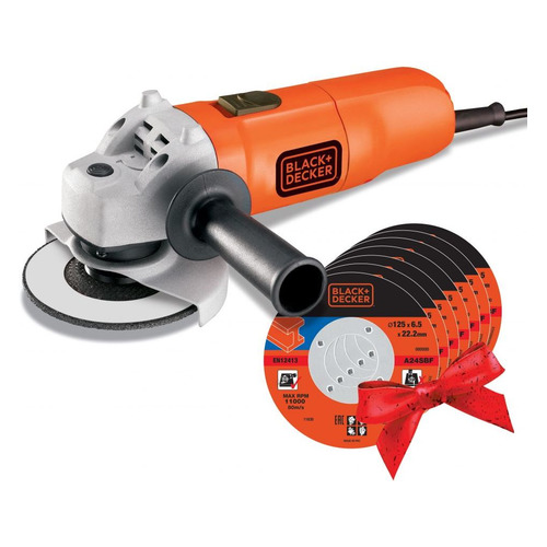 

Угловая шлифмашина BLACK+DECKER G915-RU, G915-RU