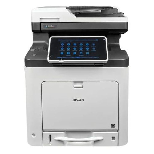 МФУ лазерный RICOH SP C360SNw, A4, цветной, светодиодный, черно-белый [408173]