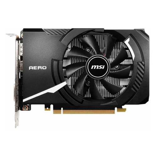 

Видеокарта MSI NVIDIA GeForce GTX 1650 , GTX 1650 D6 AERO ITX V1, 4ГБ, GDDR6, OC, Ret [gtx 1650 d6 aero itx ocv1], GTX 1650 D6 AERO ITX OCV1