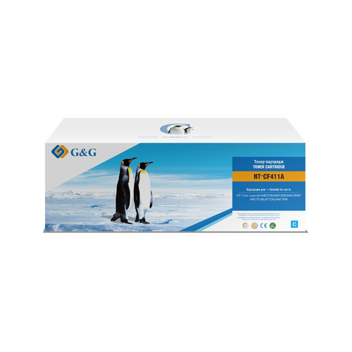 

Картридж G&G NT-CF411A, голубой / NT-CF411A, NT-CF411A
