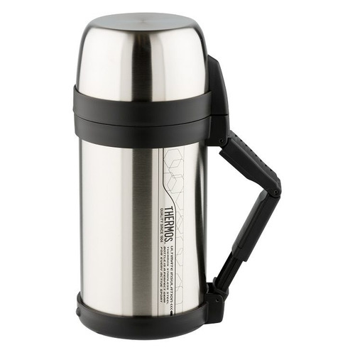 фото Термос thermos fdh stainless steel vacuum flask, 1.65л, стальной/ черный