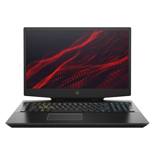 фото Ноутбук hp omen 17-cb1028ur, 17.3", ips, intel core i5 10300h 2.5ггц, 16гб, 512гб ssd, nvidia geforce rtx 2060 - 6144 мб, free dos, 22t80ea, черный