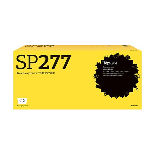 

Картридж T2 TC-RSP277HE, черный / TC-RSP277HE, TC-RSP277HE