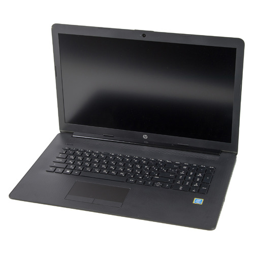 фото Ноутбук hp 17-by2019ur, 17.3", intel pentium gold 6405u 2.4ггц, 4гб, 256гб ssd, intel uhd graphics , dvd-rw, windows 10, 22q63ea, черный