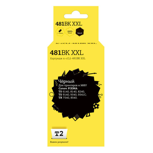 

Картридж T2 IC-CCLI-481BK XXL, черный / IC-CCLI-481BK XXL, IC-CCLI-481BK XXL