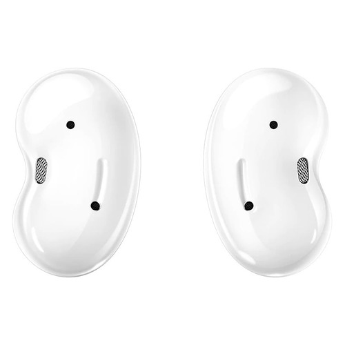 фото Наушники с микрофоном samsung galaxy buds live, bluetooth, вкладыши, белый [sm-r180nzwaser]