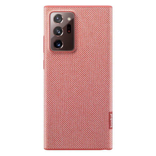 фото Чехол (клип-кейс) samsung kvadrat cover, для samsung galaxy note 20 ultra, красный [ef-xn985fregru]