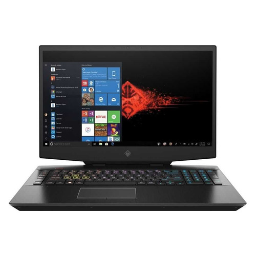 фото Ноутбук hp omen 17-cb1035ur, 17.3", ips, intel core i7 10750h 2.6ггц, 16гб, 1000гб, 512гб ssd, nvidia geforce rtx 2070 - 8192 мб, windows 10, 22r58ea, черный