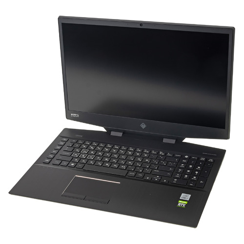 фото Ноутбук hp omen 17-cb1037ur, 17.3", ips, intel core i7 10750h 2.6ггц, 32гб, 1тб ssd, nvidia geforce rtx 2070 - 8192 мб, windows 10, 22q85ea, черный