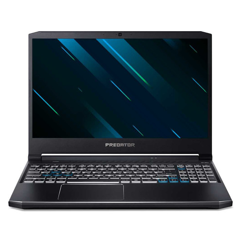 фото Ноутбук acer predator helios 300 ph315-53-72gg, 15.6", ips, intel core i7 10750h 2.6ггц, 16гб, 512гб ssd, nvidia geforce rtx 2060 - 6144 мб, windows 10, nh.q7yer.008, черный