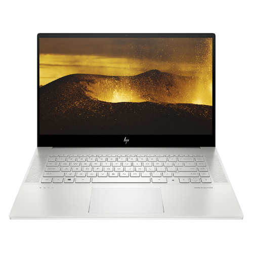 фото Ноутбук hp envy 15-ep0037ur, 15.6", ips, intel core i5 10300h 2.5ггц, 16гб, 512гб ssd, nvidia geforce gtx 1650 ti - 4096 мб, free dos, 22r15ea, серебристый