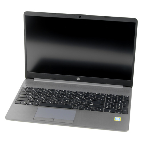 фото Ноутбук hp 15-dw1045ur, 15.6", ips, intel pentium gold 6405u 2.4ггц, 4гб, 256гб ssd, intel uhd graphics , free dos, 22n46ea, серый