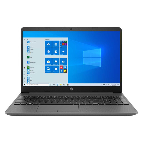 фото Ноутбук hp 15-dw1049ur, 15.6", ips, intel pentium gold 6405u 2.4ггц, 4гб, 256гб ssd, intel uhd graphics , windows 10, 22n50ea, серый