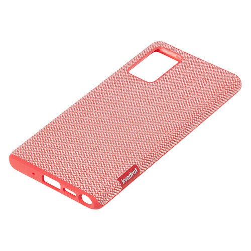 фото Чехол (клип-кейс) samsung kvadrat cover, для samsung galaxy note 20, красный [ef-xn980fregru]