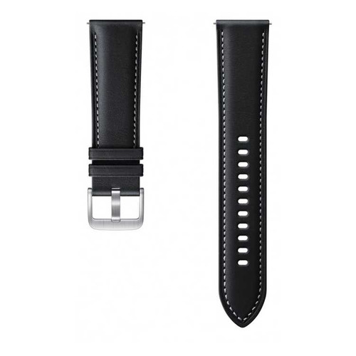 

Ремешок Samsung Stitch Leather Band для Galaxy Watch 3 черный (ET-SLR84LBEGRU) 45мм, Stitch Leather Band