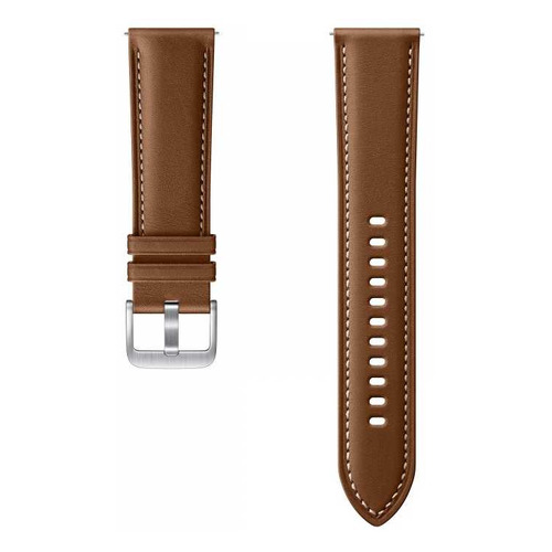 

Ремешок Samsung Stitch Leather Band для Galaxy Watch 3 коричневый (ET-SLR84LAEGRU) 45мм, Stitch Leather Band